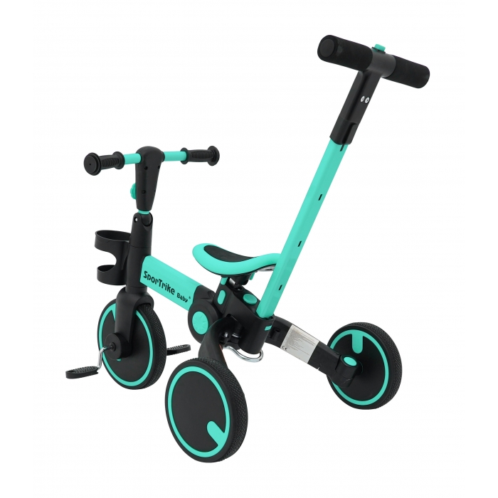 SporTrike Tricicleta 3 în 1 Albastru