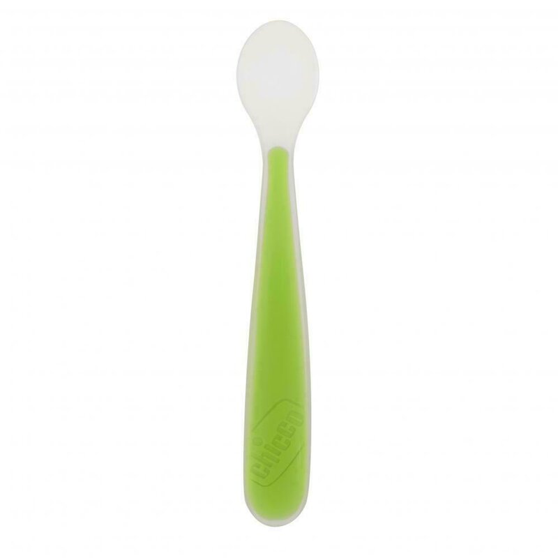 Linguriță Silicon Chicco 6luni+ - Verde