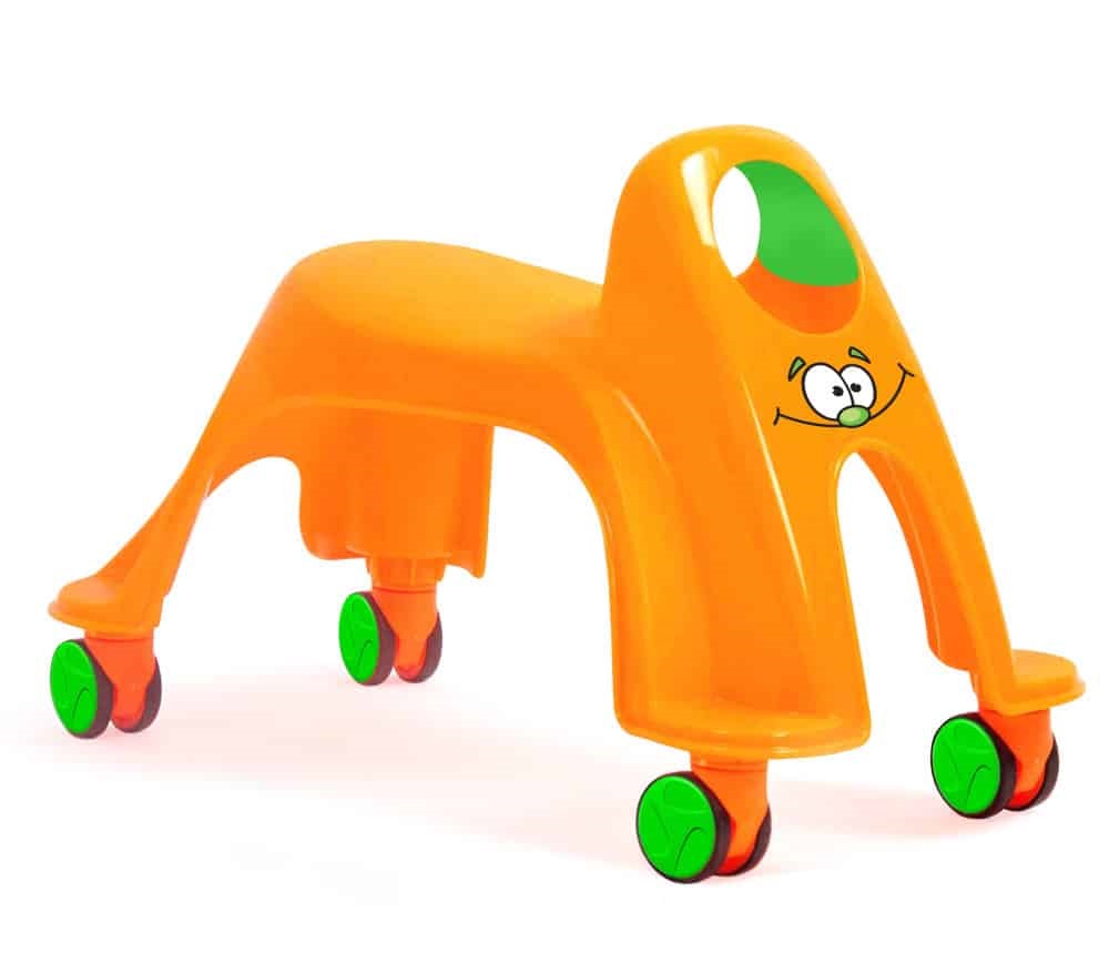Whirlee Portocaliu D-toys | Vehicul fără pedale