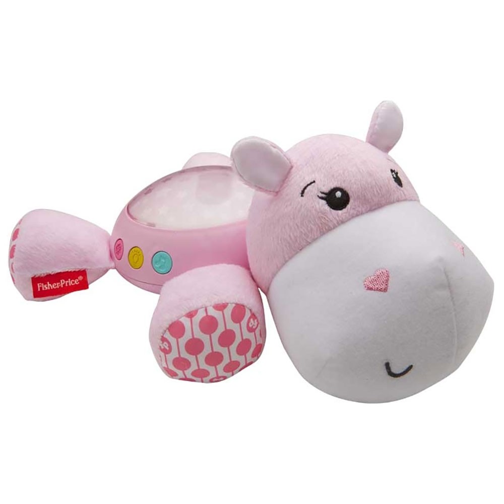 Lampa de veghe Fisher Price Hipopotam roz Proiector - imagine 4