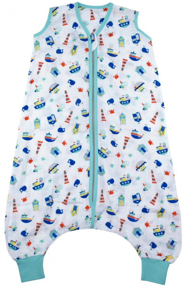 Sac de dormit Bamboo Nautical 0.2 Tog Slumbersac