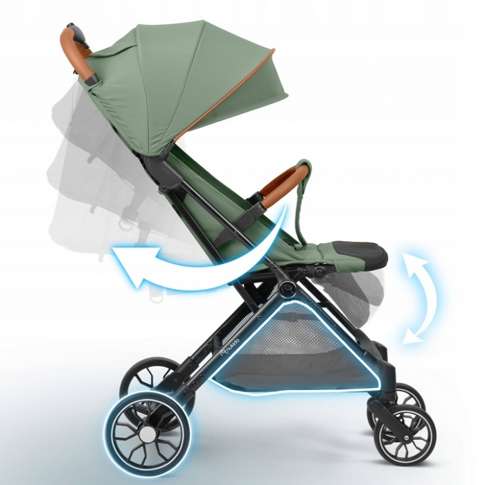 Nukido Paseo - Carucior sport compact pentru calatorii - imagine 3