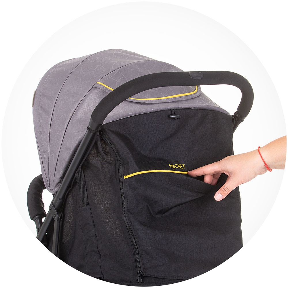 Carucior Sport Chipolino Poppy Graphite - imagine 6