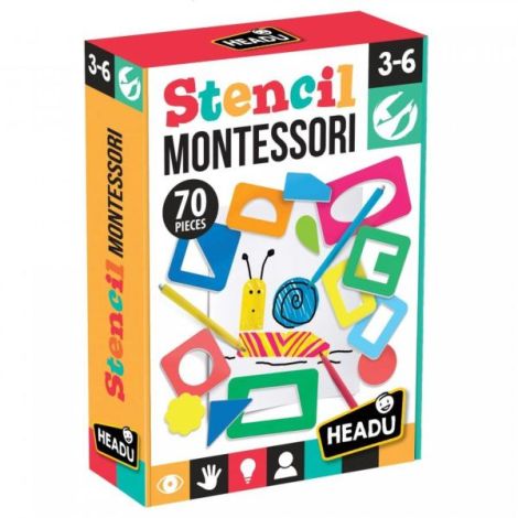 Headu Montessori Sabloane | Joc Creativ Educațional - imagine 2