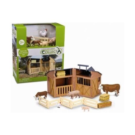 Set 5 Figurine Hambar Collecta Animale & Accesorii