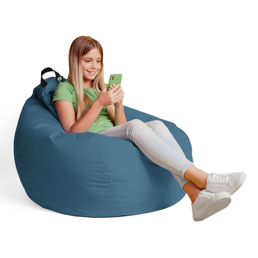 Fotoliu Puf Bean Bag Para XL Updeco Dark Blue - imagine 2