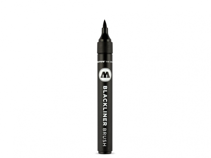 Blackliner Molotow - Vârf Pensulă, Design Profesional