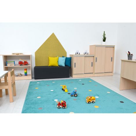 Dulap Educational Moje Bambino cu Usi Culisante, Artar - imagine 9