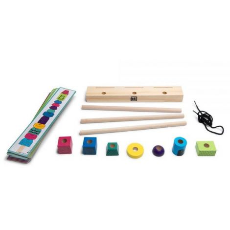 Stack Towers Bs Toys - Joc indemanare si creativitate - imagine 4