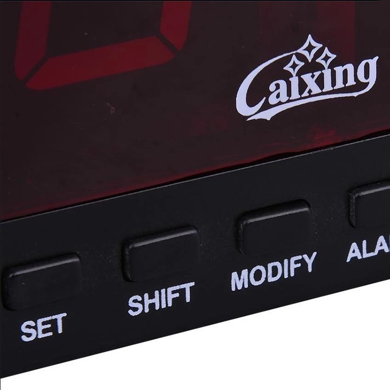 Ceas Digital LED Caixing - Calendar & Temperatură - imagine 2