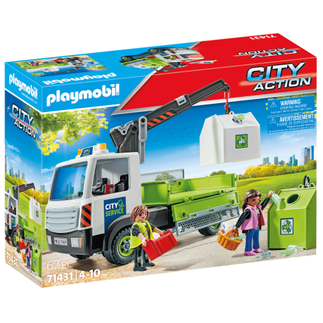 Playmobil Camion Reciclare - Jucarie Educativa