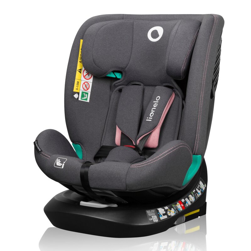 Scaun auto Lionelo Bastiaan i-Size Roz, 4 în 1 - imagine 3