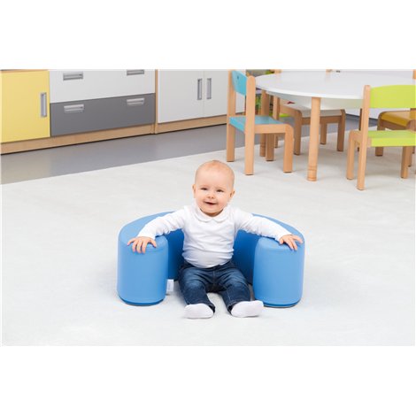 Spatar Croissant albastru Moje bambino - imagine 2