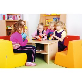 Măsuță colț Moje Bambino, Mesteacăn, Mobilier Salon - imagine 2