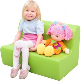 Canapea Spuma Moje Bambino Verde, Dimensiunea 0 - imagine 2