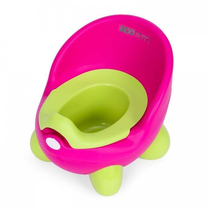 Olita Ecotoys PP112 Roz-Verde cu Inserție Detașabilă - imagine 5
