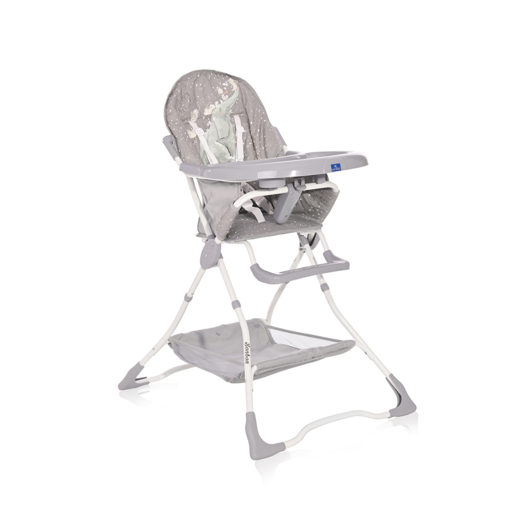 Scaun de Masa Lorelli Bonbon Grey Fun, Structura Metalica - imagine 2