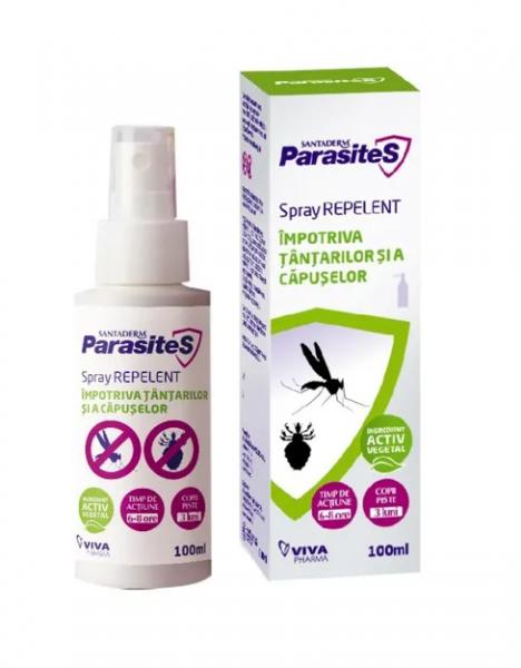 Spray Repelent Tantari si Capuse Santaderm, 100ml - imagine 3