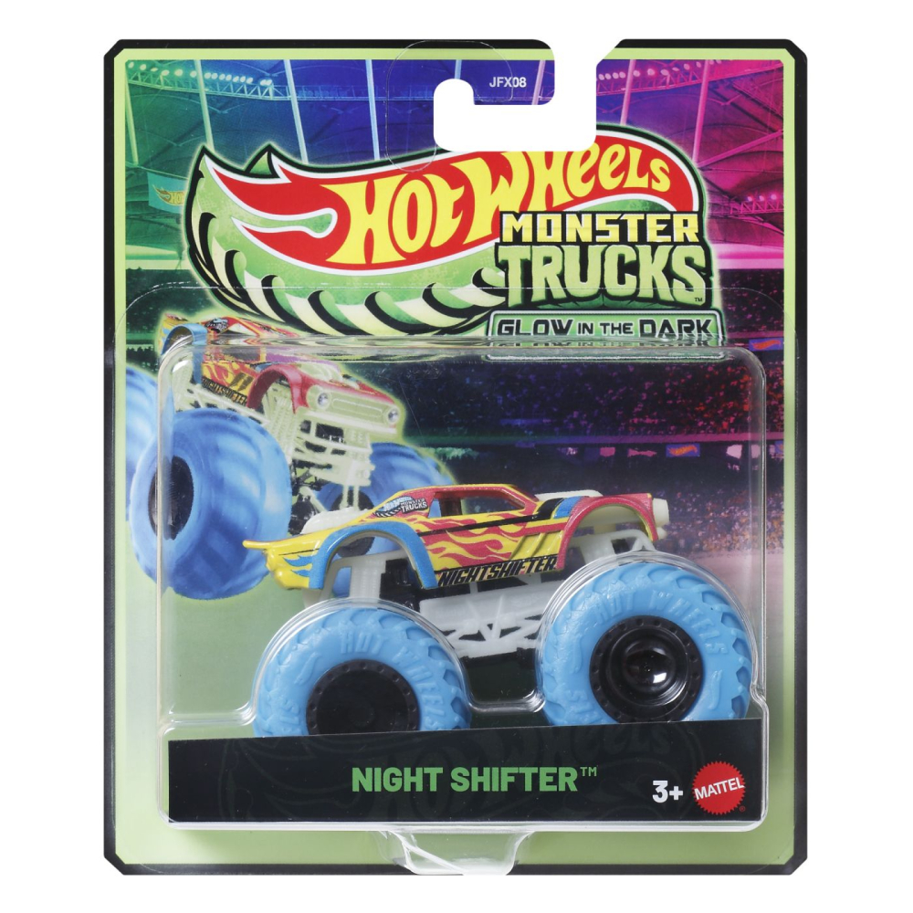 Hot Wheels Night Shifter - Strălucește în Întuneric