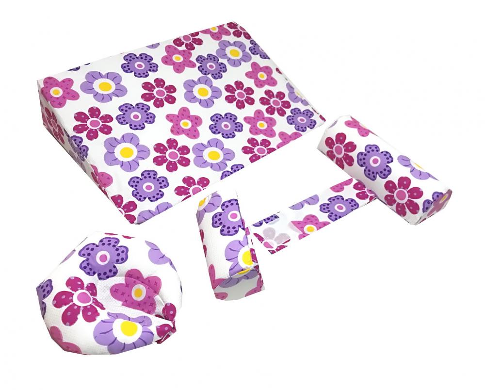 Set Antiregurgitare Deseda Floricele, Plan Înclinat - imagine 2