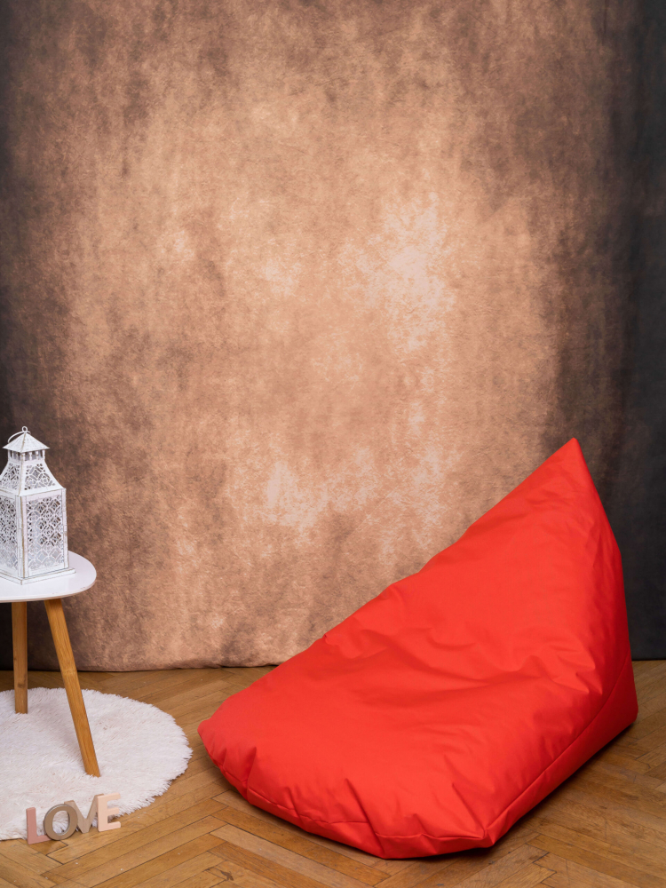 Fotoliu Puf Lazy Red Decoriciu - Impermeabil