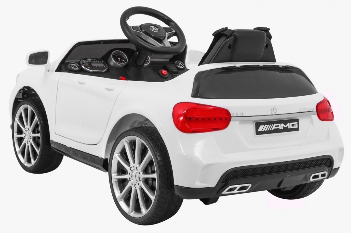 Masinuta Electrica Mercedes-AMG GLA45 Alba - imagine 5