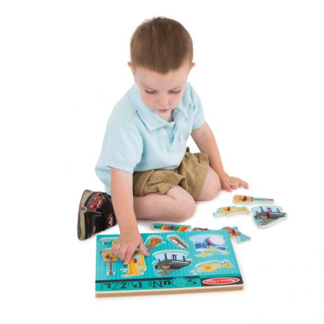 Puzzle Sonor Instrumente Muzicale Melissa & Doug - imagine 5