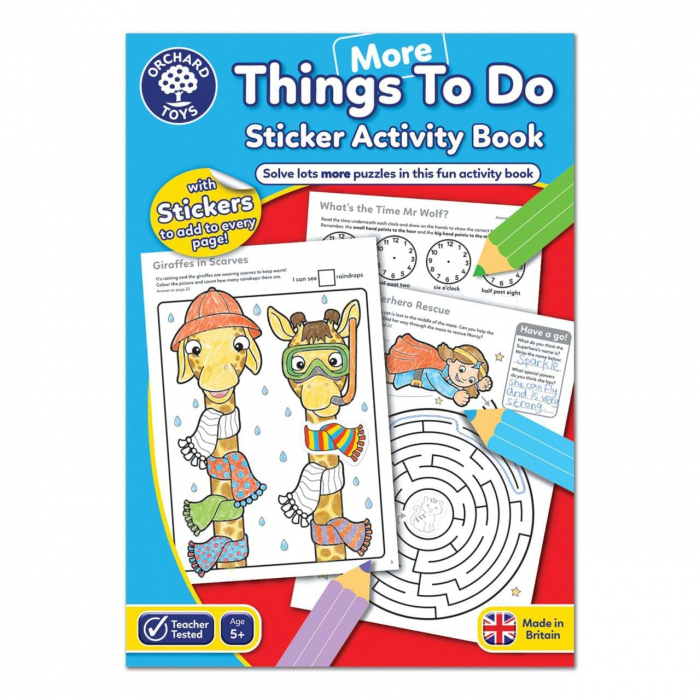 Carte activitati engleza Orchard Toys