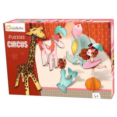 Puzzle 3D Circus Girl Mandarine - Joc Creativ