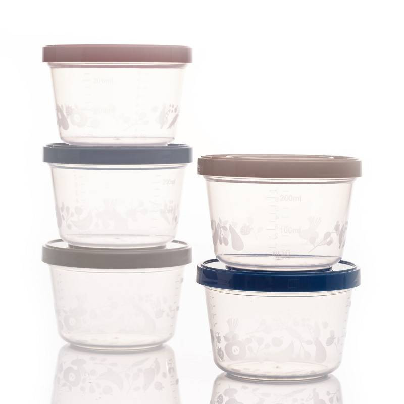 Set 5 recipiente Thermobaby gradate, 250 ml - imagine 5
