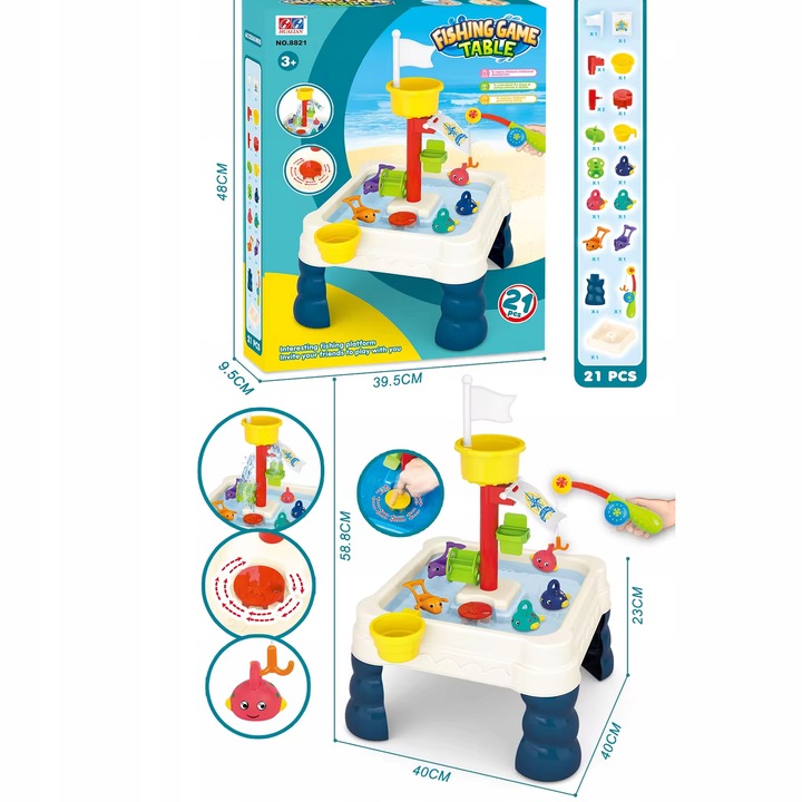 Masuta Pescuit Interactiva Matadi | Jucarie Exterior - imagine 4