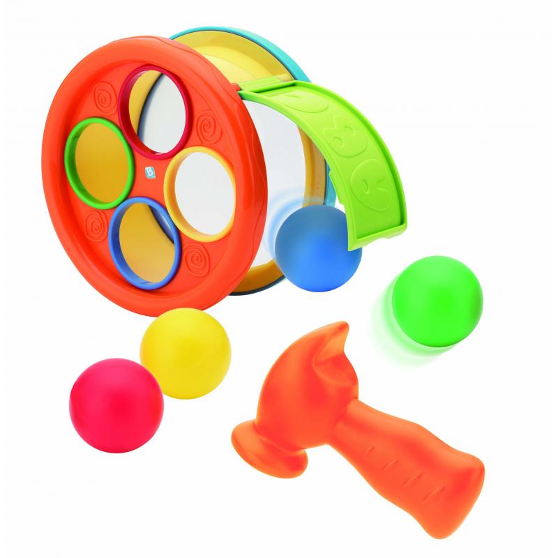 B-Kids Hammer Drum Toba si Minge Jucarie Educativa
