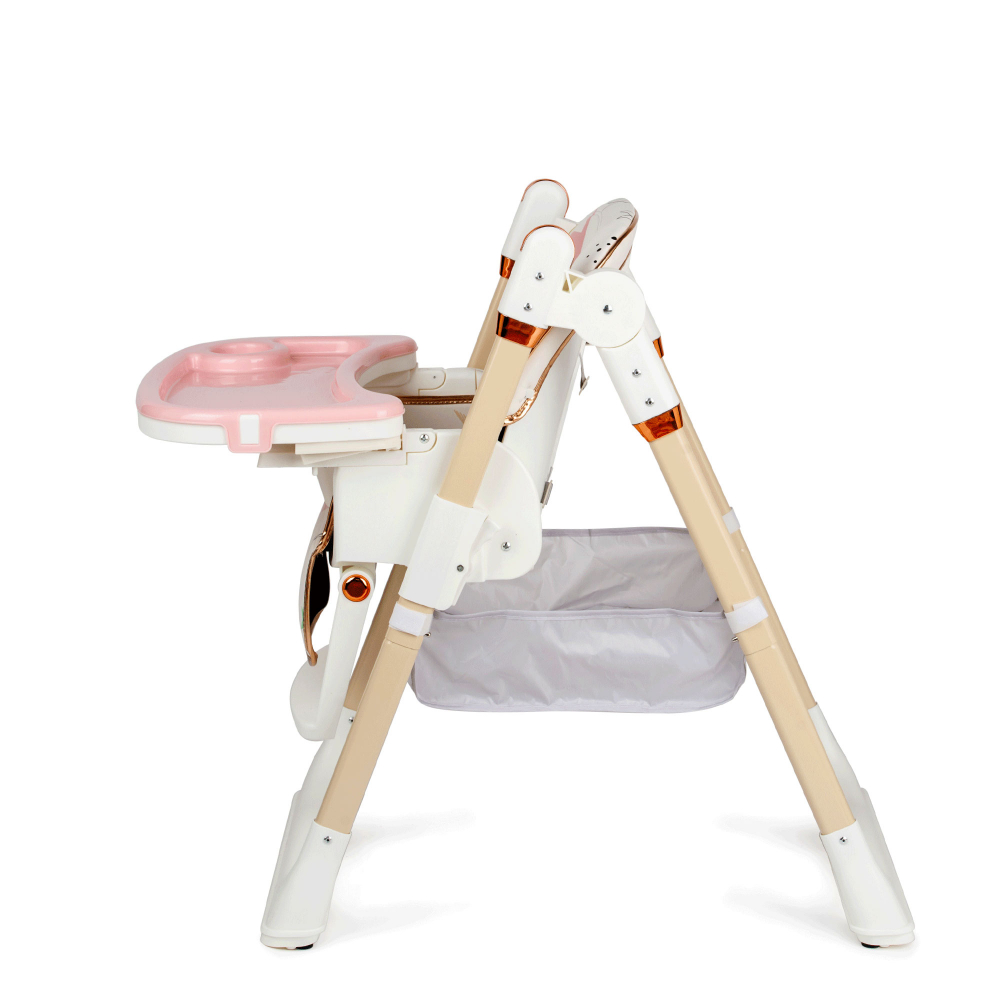 Scaun de masa Juju EatFun Pink Stars | Comoditate - imagine 5