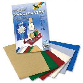 Carton Embosat Stele Folia Paper, 10 Coli