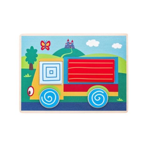 Joc Sortare Forme Woodyland | Jucarie Lemn - imagine 11