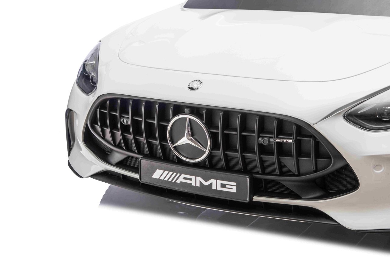 Masinuta electrica pentru copii 3-10 ani cu 2 locuri, Mercedes AMG GT63 NOU XXL 24V 800W 4x4 Alb - Autokids.ro - imagine 2