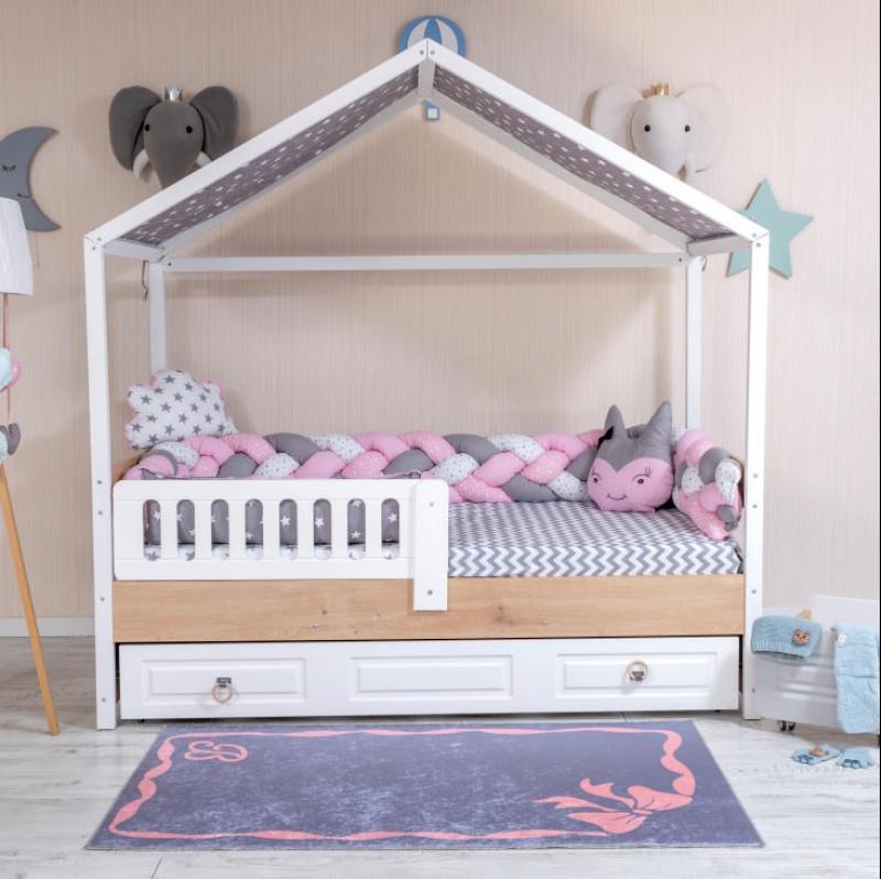 Lenjerie Montessori Mykids 7 piese 95x195 cm