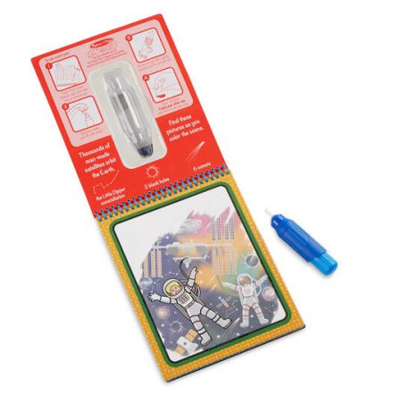 Carnet Colorat Apa Magică Spațiu Melissa & Doug - imagine 6