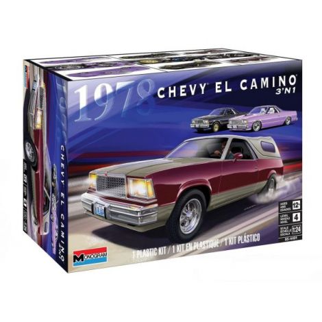 Revell 1978 El Camino Camper - 3 Stiluri