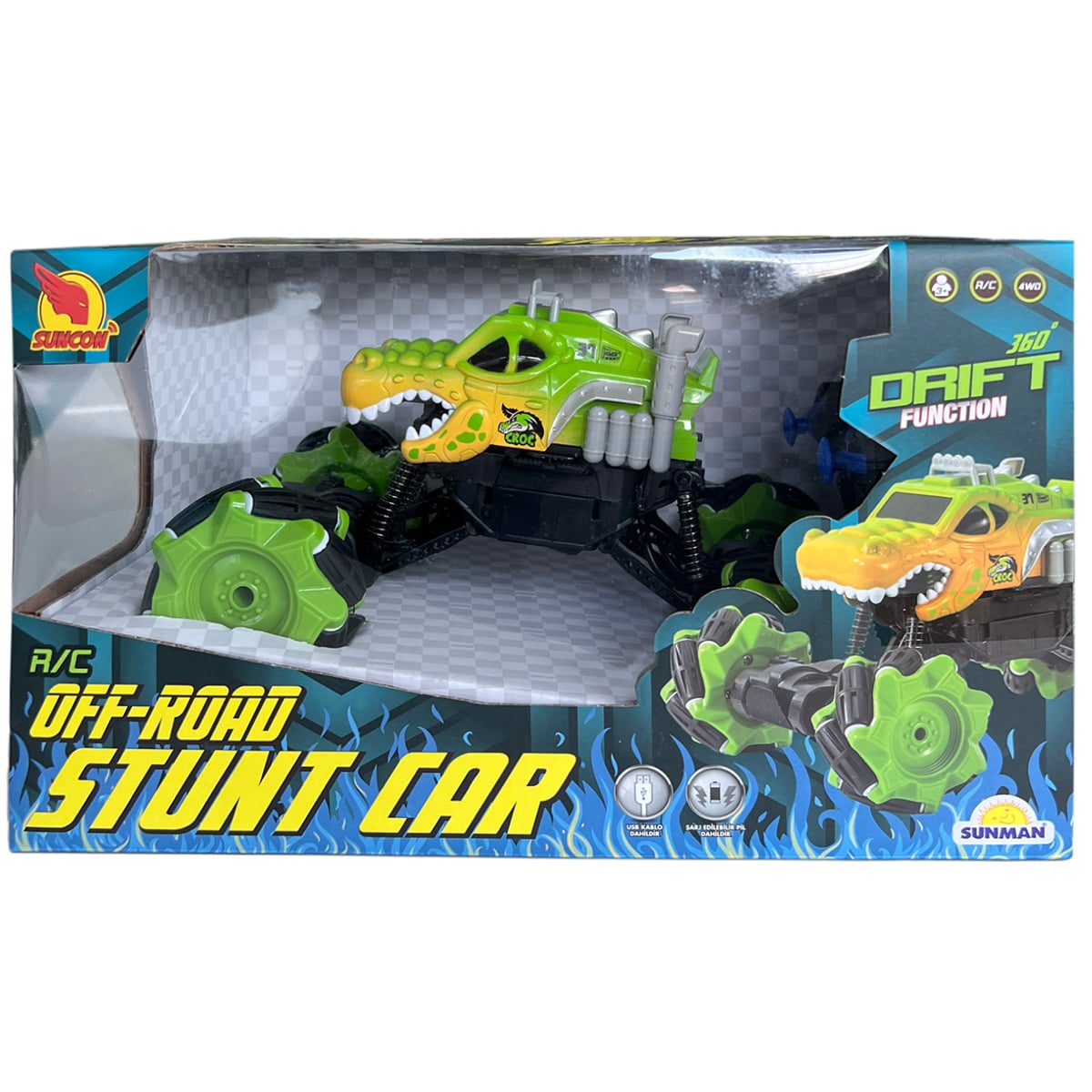 Suncon Stunt Car Off-Road cu Drift 360°