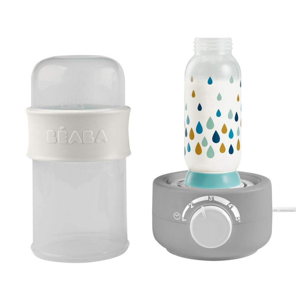 Încălzitor și Sterilizator Beaba Baby Milk Second Gri - imagine 4