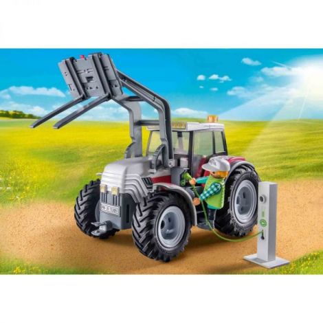 Playmobil Tractor Mare cu Accesorii | Jucărie Creativă - imagine 4