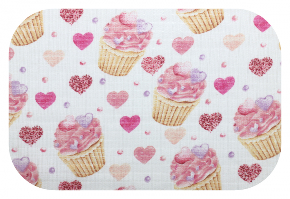 Scutec Muselina Tetra Muffins Egakids 70x80 cm - imagine 2