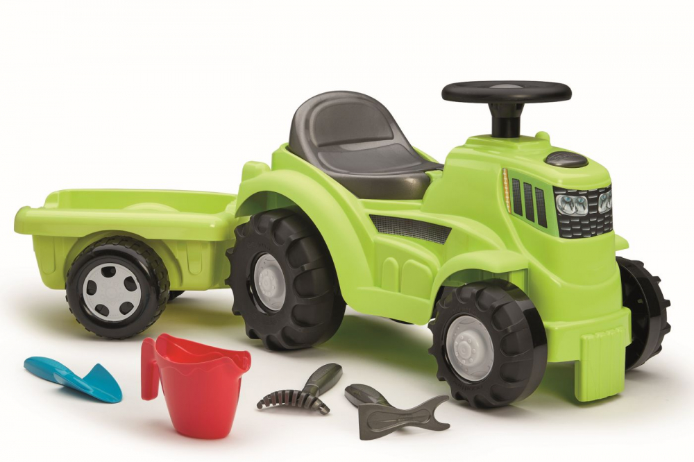 Tractor Ride-On Ecoiffier 85cm cu Remorca - imagine 4