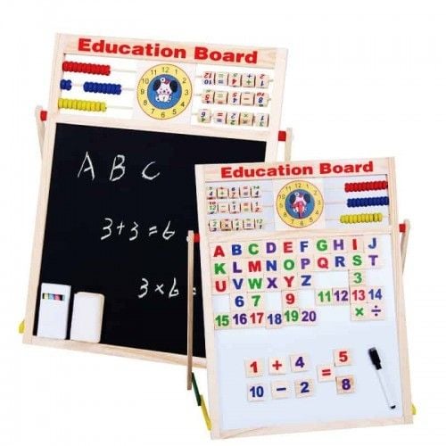 Tabla 5 in 1 Krista - Abac, Ceas și Litere