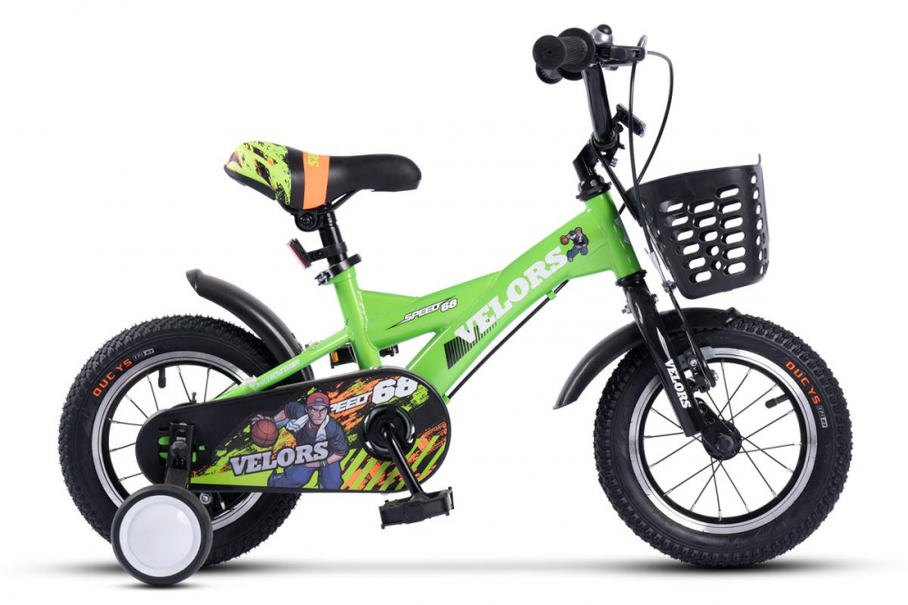 Velors V1401A Bicicleta Verde 14" Copii 3-5 Ani