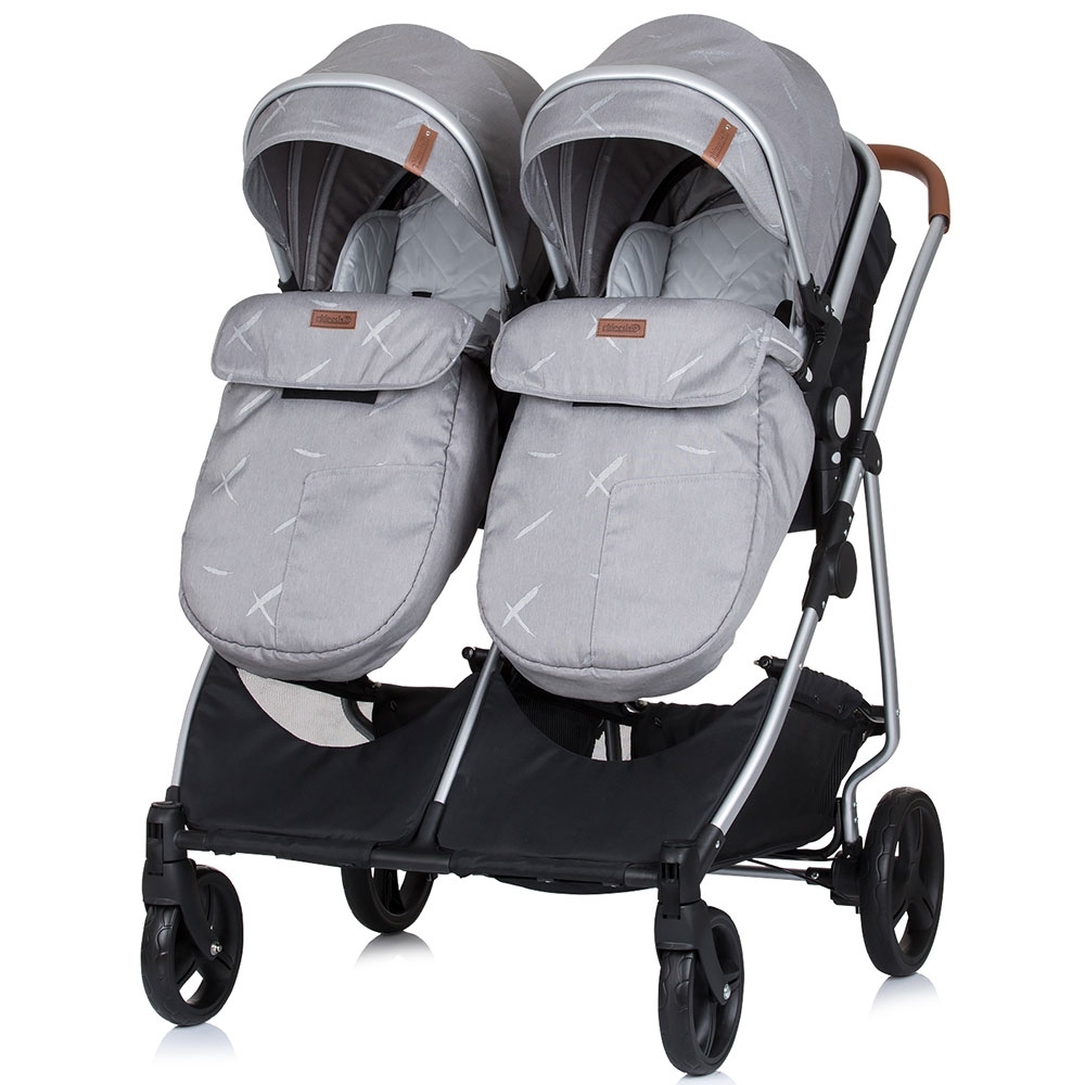 Chipolino Duo Smart 2 in 1 Anthracite Carucior Gemeni - imagine 8