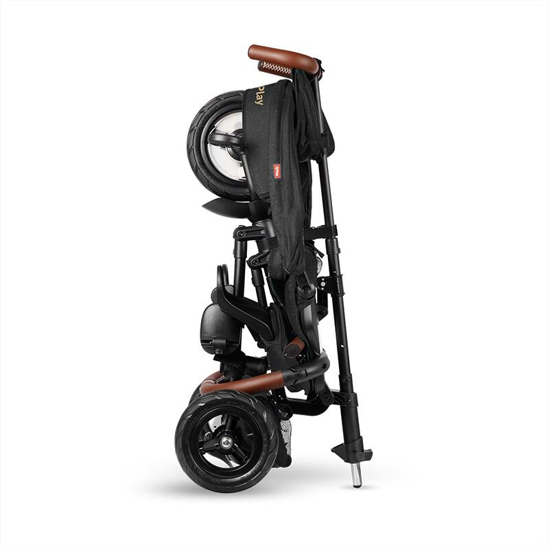 Tricicleta Qplay Rito Deluxe Pliabilă, Negru - imagine 6