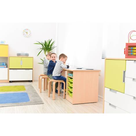 Masa functionala Moje bambino cu depozitare - imagine 10