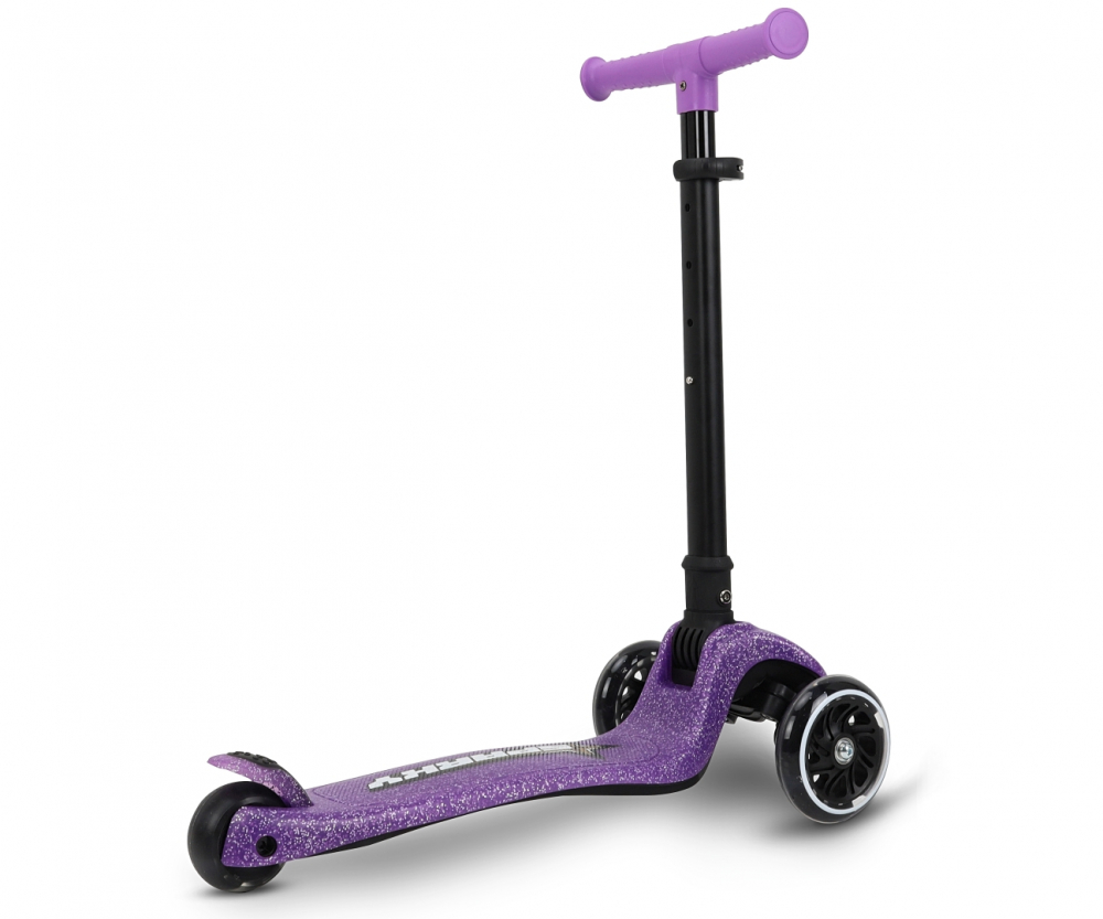 Milly Mally Sparky Violet - Trotineta LED Pliabilă - imagine 3